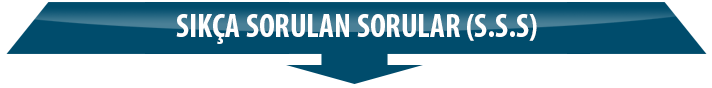 Sıkça sorulan sorular